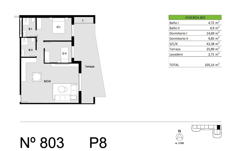 Nieuwbouw Woningen - Penthouse -
San Miguel de Salinas - Pueblo