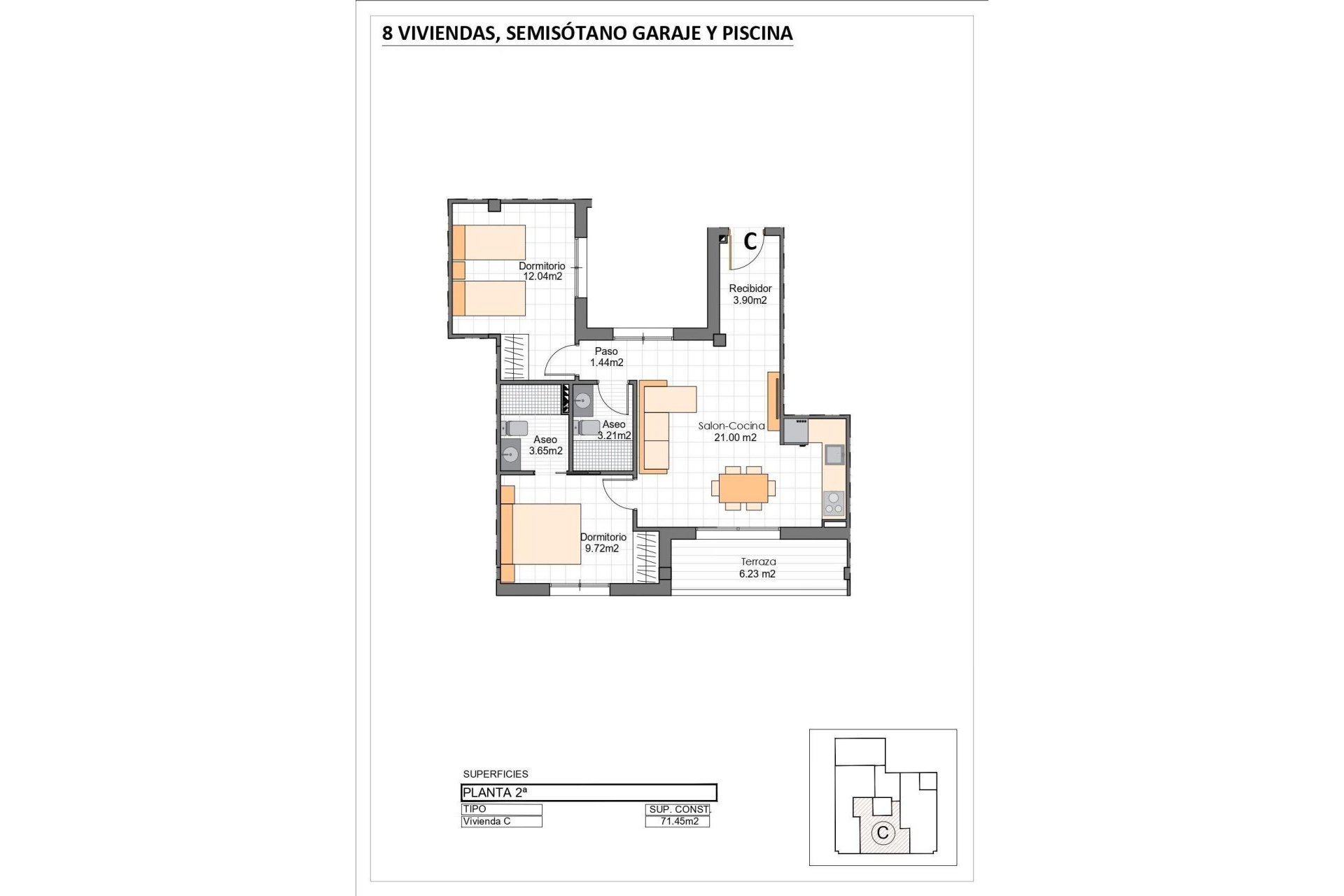 Nieuwbouw Woningen - Penthouse -
San Pedro del Pinatar - Lo Pagan