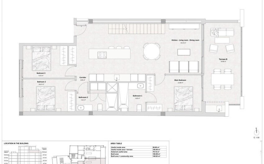 Nieuwbouw Woningen - Penthouse -
Torrevieja - La Mata