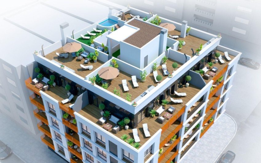 Nieuwbouw Woningen - Penthouse -
Torrevieja - PARQUE DE LAS NACIONES