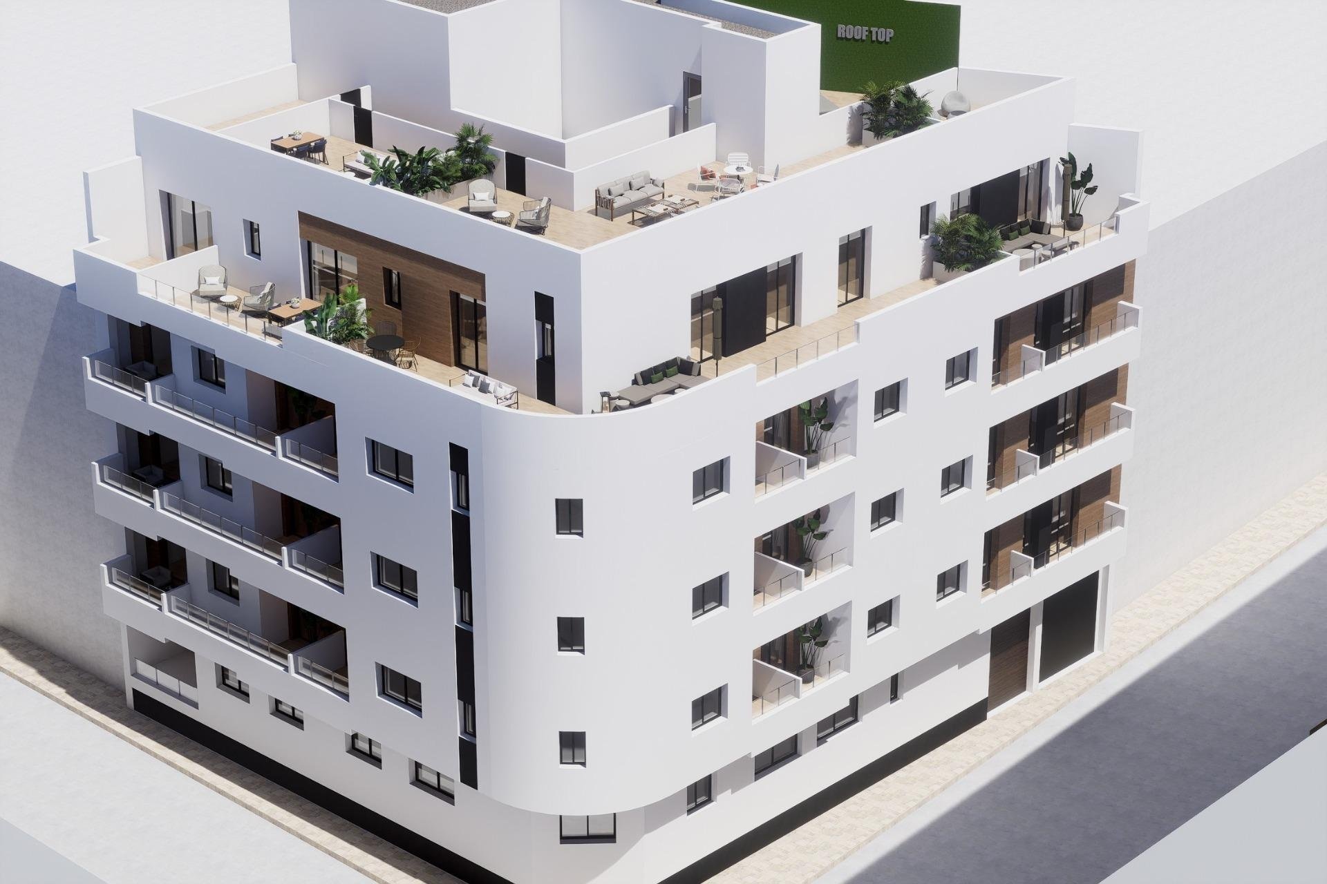 Nieuwbouw Woningen - Penthouse -
Torrevieja - pueblo