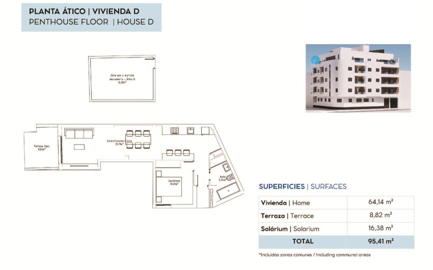 Nieuwbouw Woningen - Penthouse -
Torrevieja - pueblo