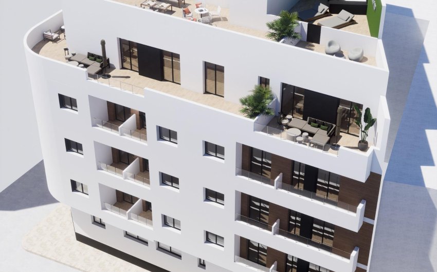 Nieuwbouw Woningen - Penthouse -
Torrevieja - pueblo