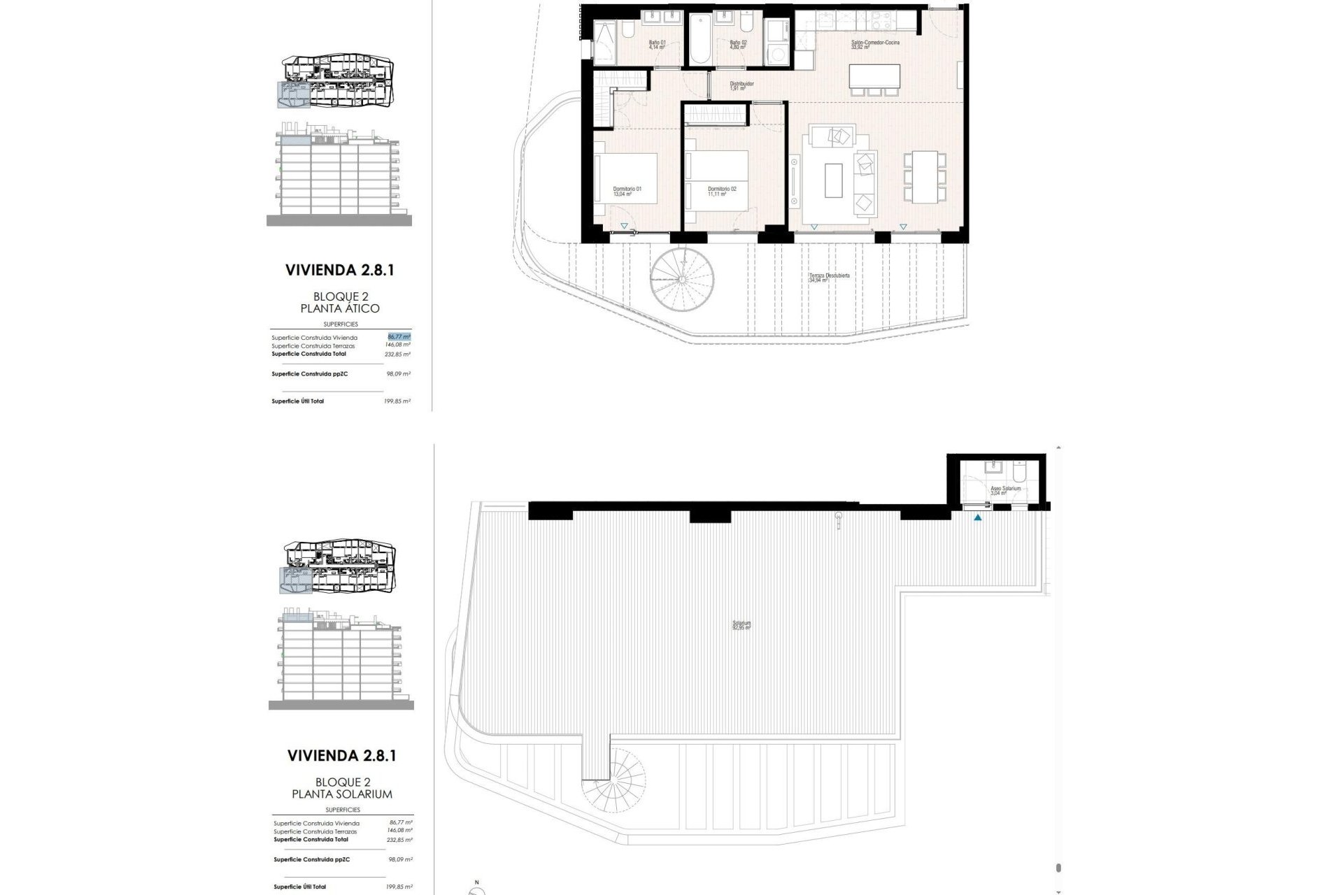 Nieuwbouw Woningen - Penthouse -
Villajoyosa - Playa del Torres