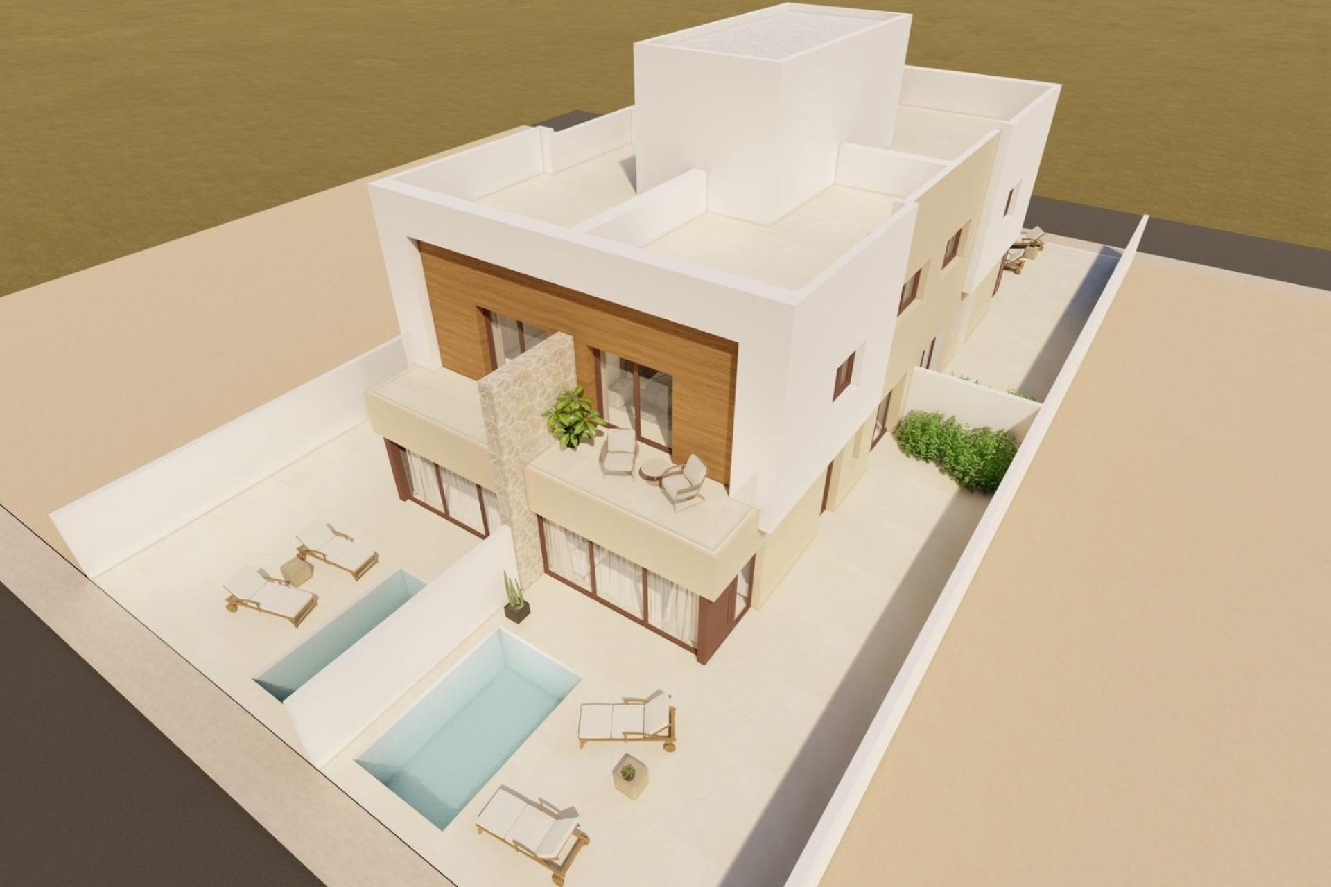 Nieuwbouw Woningen - Quad House -
San Javier - pueblo