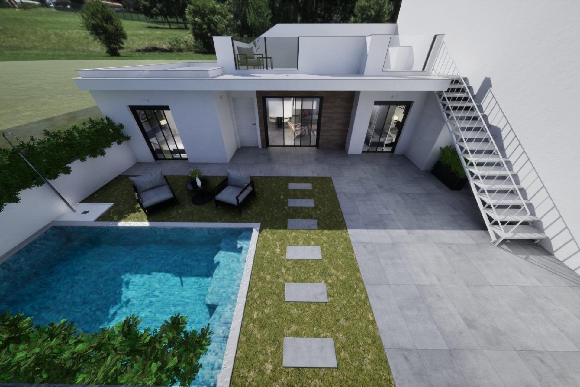 Nieuwbouw Woningen - Quad House -
Torre Pacheco - pueblo