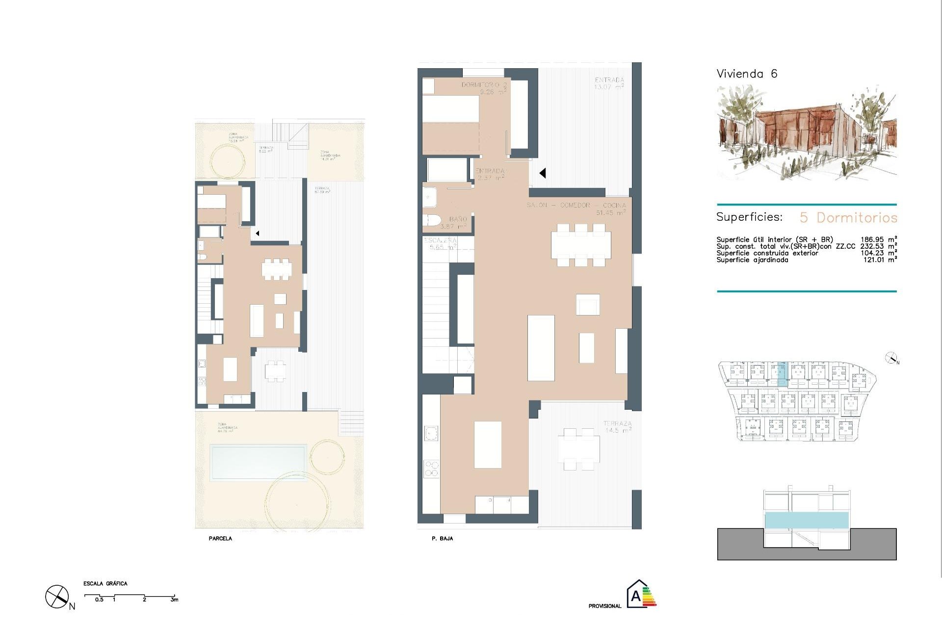 Nieuwbouw Woningen - Semidetached -
Godella - Campolivar