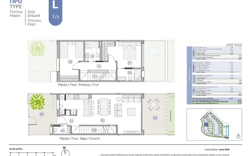 Nieuwbouw Woningen - Town House -
El Campello - Platja de L´Amerador