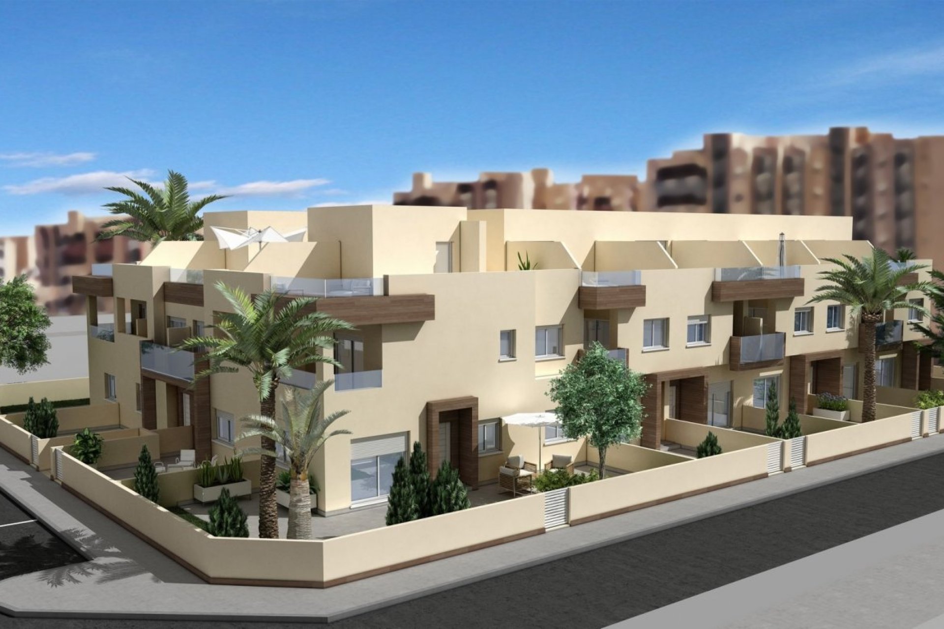 Nieuwbouw Woningen - Town House -
La Manga del Mar Menor - La Manga