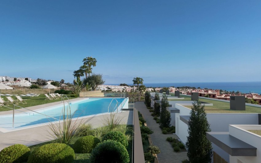 Nieuwbouw Woningen - Town House -
Manilva - Urb. Bahia de las Rocas
