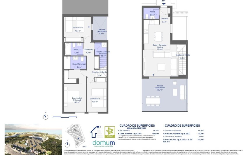Nieuwbouw Woningen - Town House -
Manilva - Urb. Bahia de las Rocas