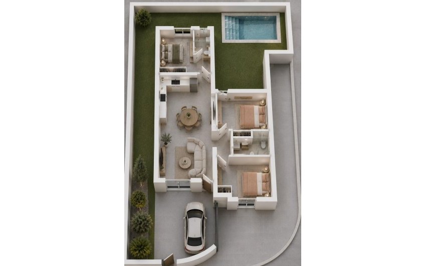 Nieuwbouw Woningen - Town House -
Mazarron - Country Club