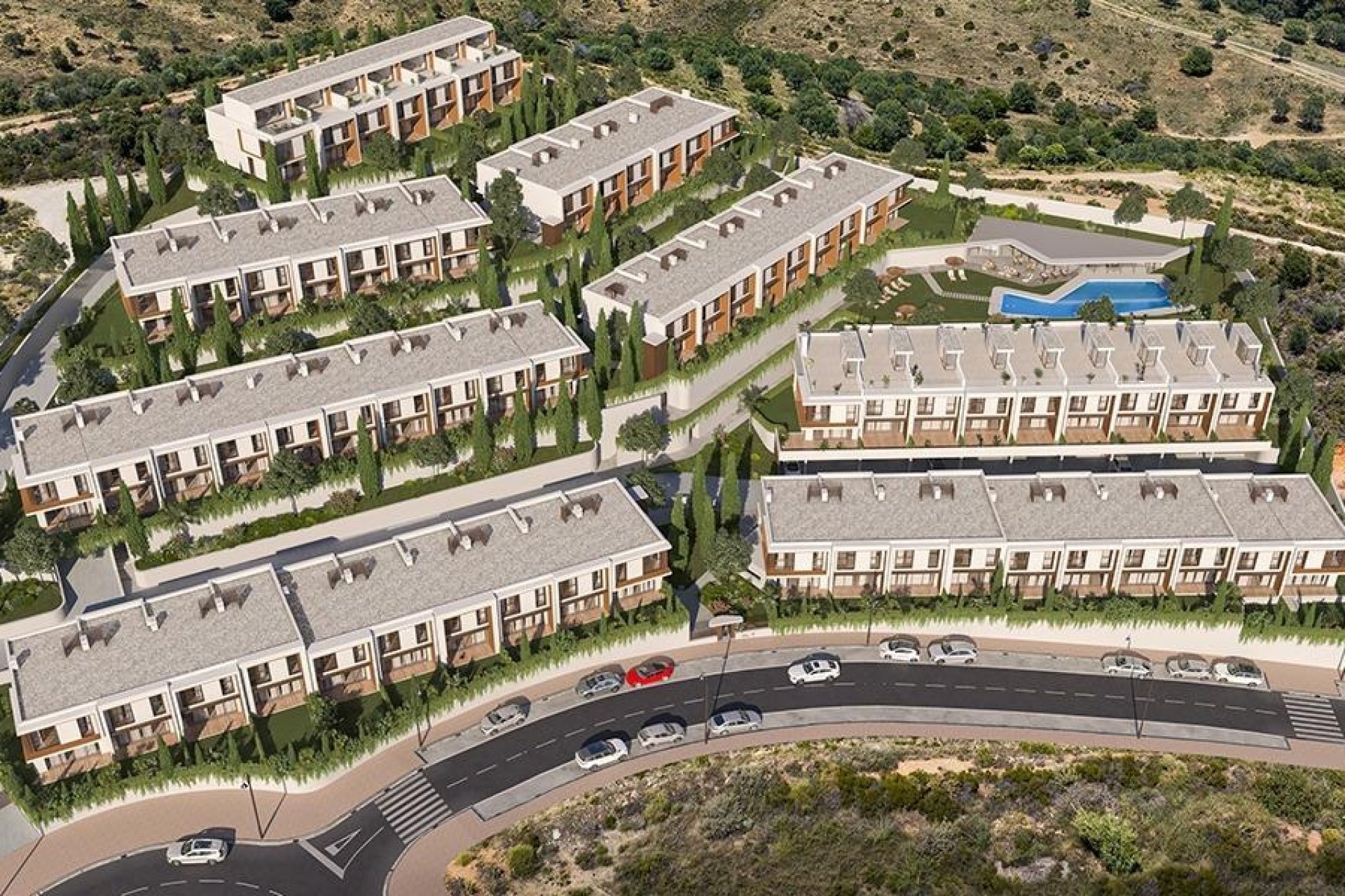 Nieuwbouw Woningen - Town House -
Mijas - La Cala