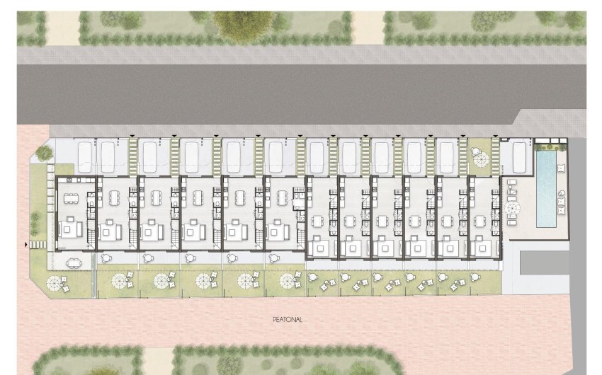 Nieuwbouw Woningen - Town House -
Pilar de la Horadada - pueblo