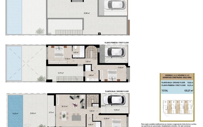 Nieuwbouw Woningen - Town House -
San Javier - pueblo
