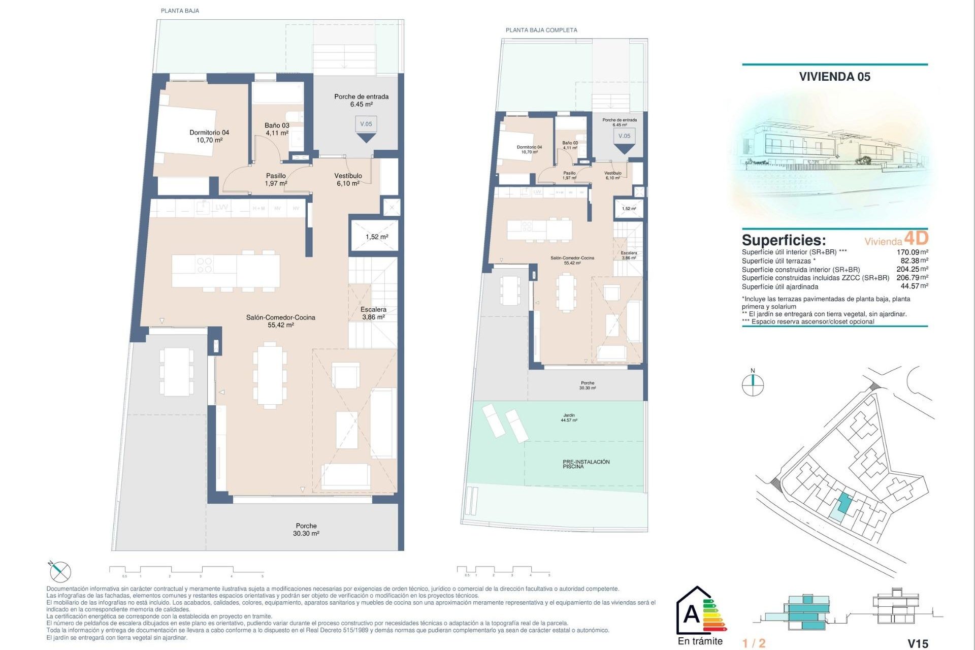 Nieuwbouw Woningen - Town House -
San Juan Alicante - Cabo de las Huertas