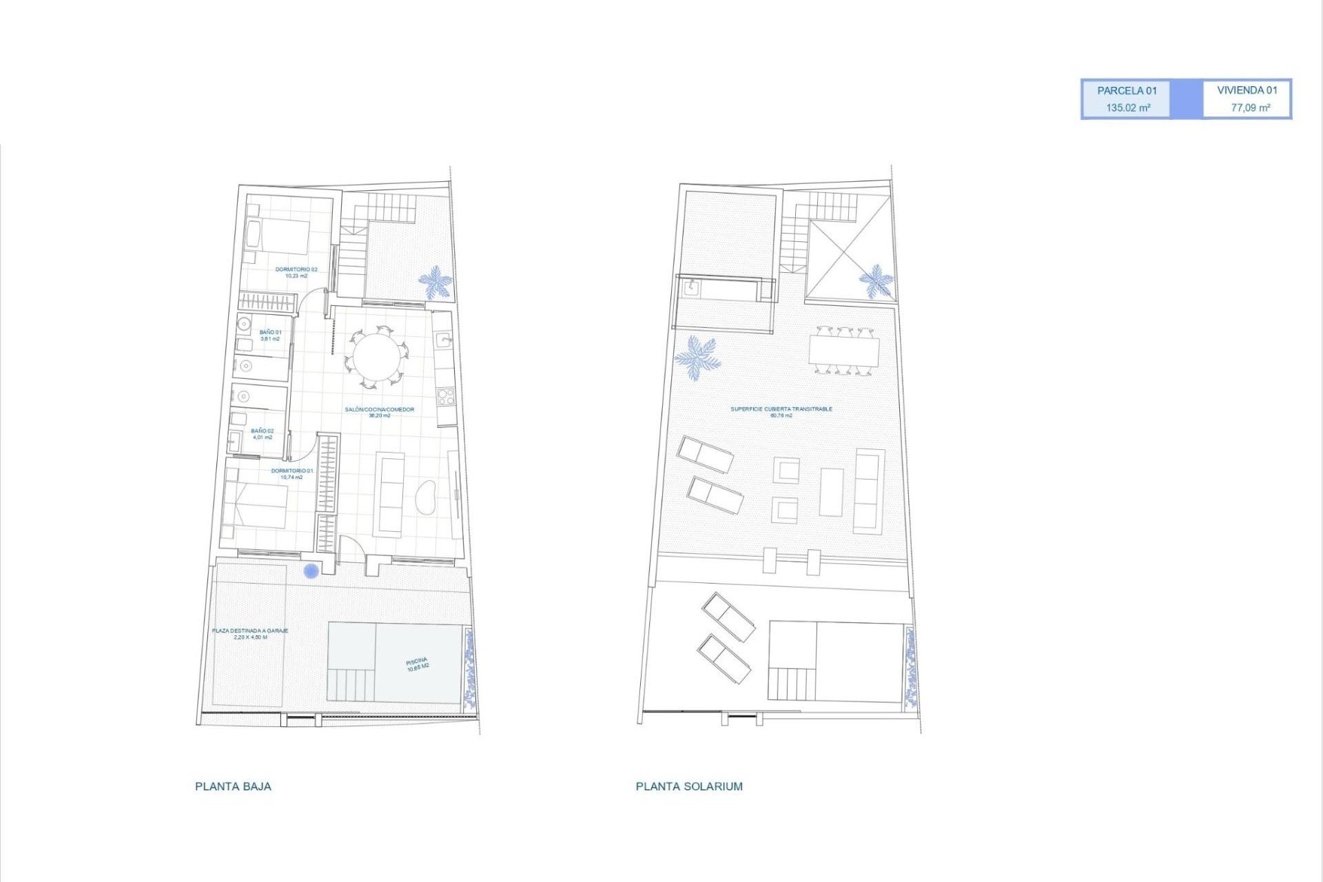 Nieuwbouw Woningen - Town House -
Torre Pacheco - El Alba