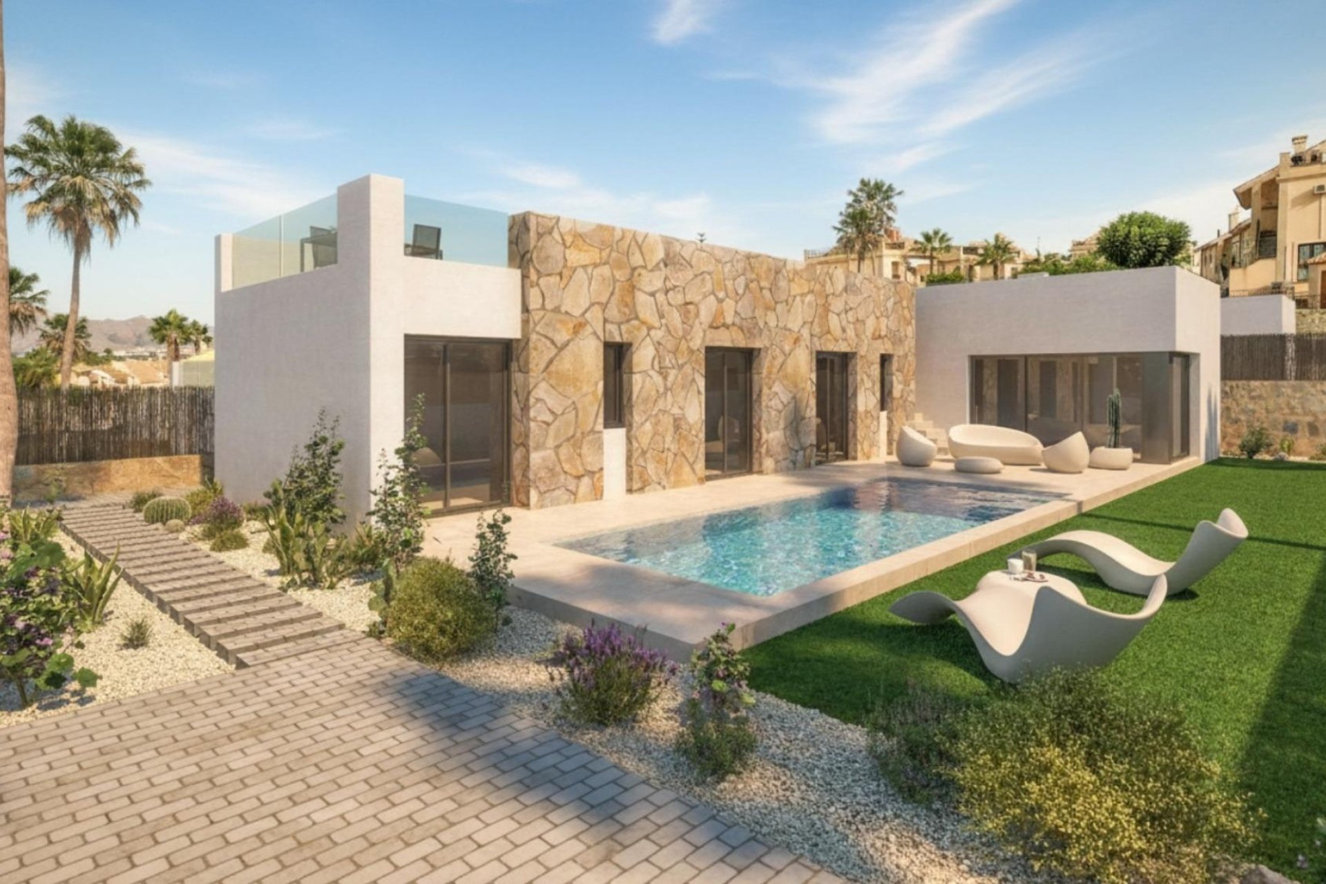 Nieuwbouw Woningen - Villa -
Algorfa - La Finca Golf