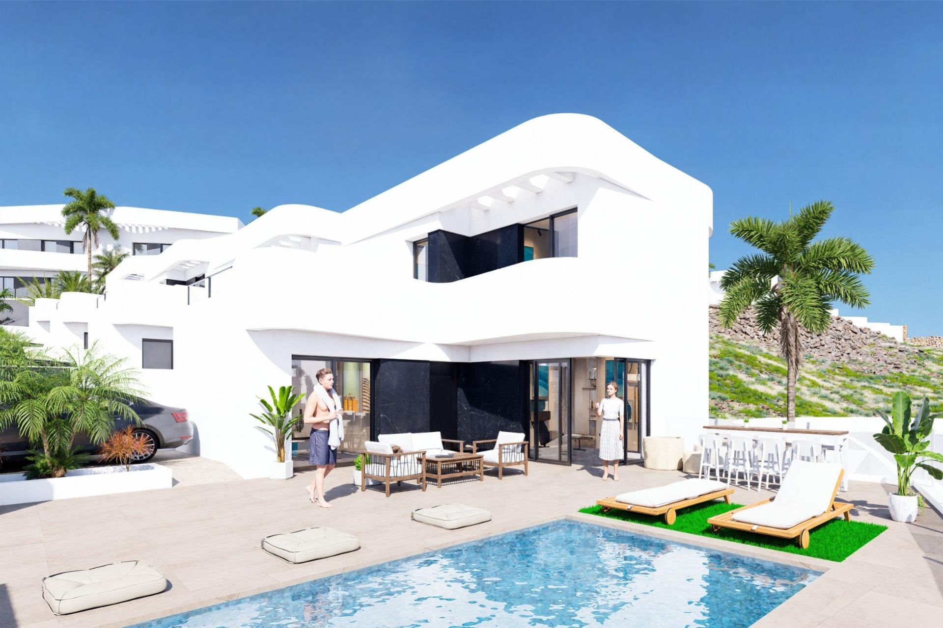 Nieuwbouw Woningen - Villa -
Algorfa - La Finca Golf