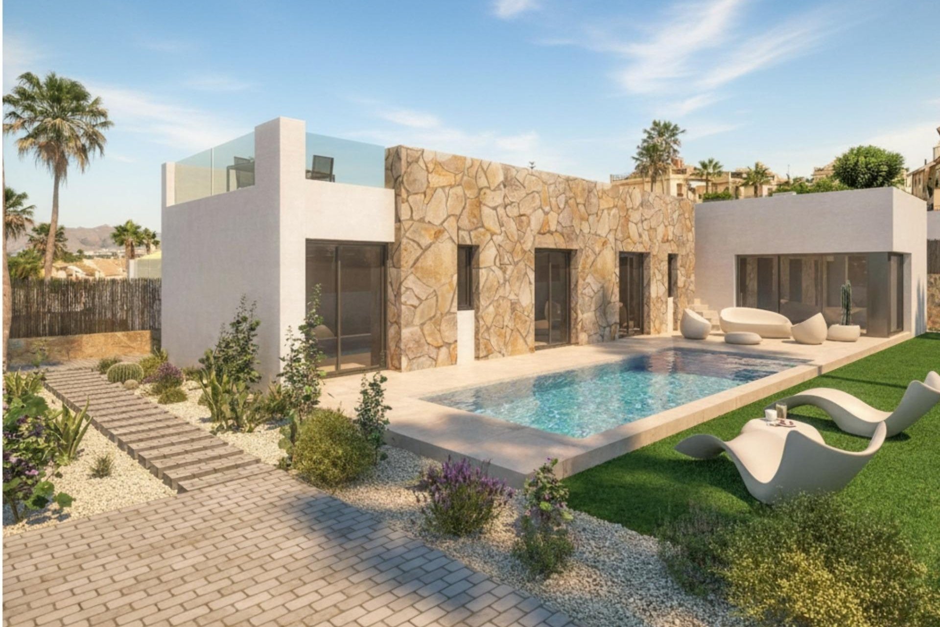 Nieuwbouw Woningen - Villa -
Algorfa - La Finca Golf