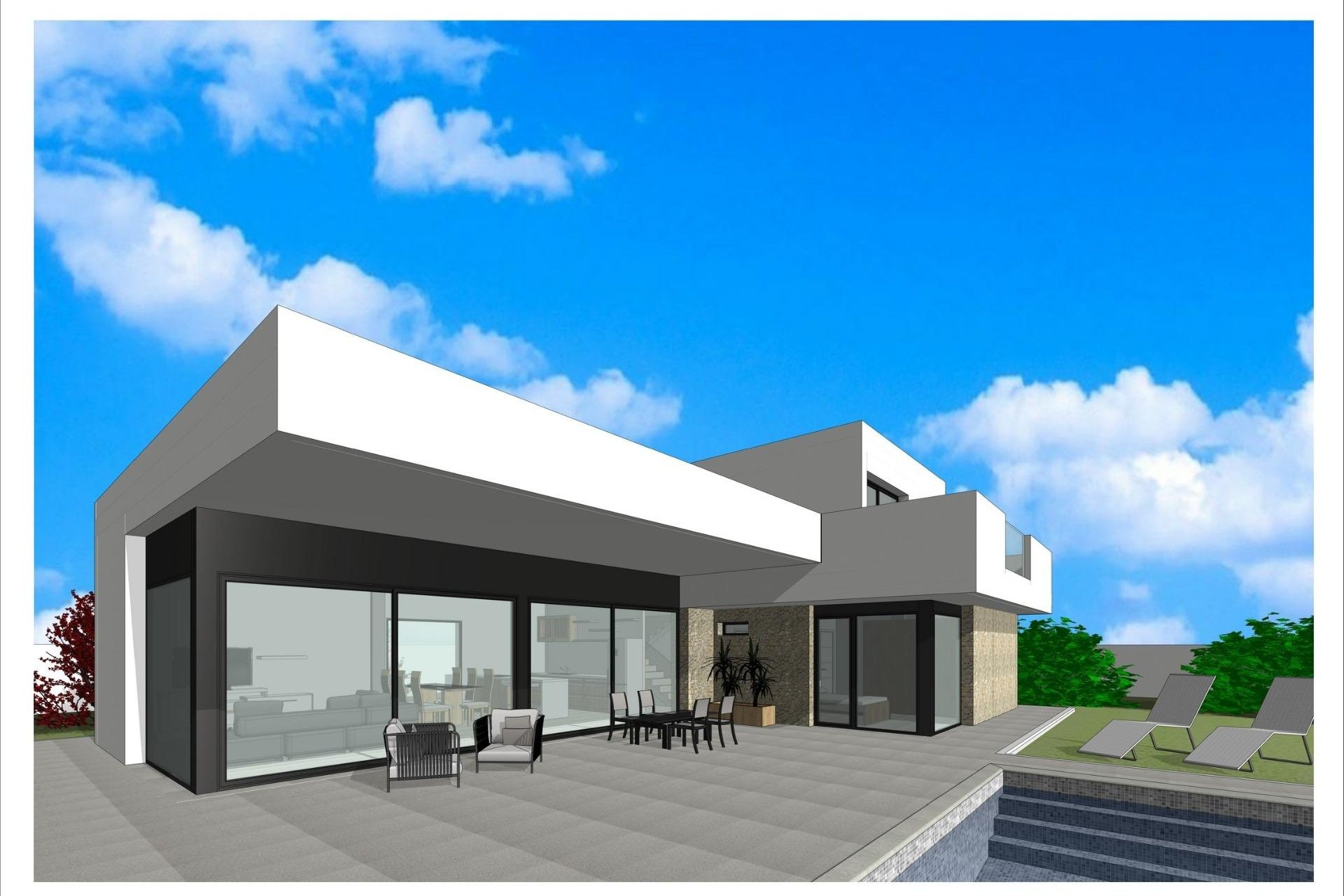 Nieuwbouw Woningen - Villa -
Aspe - Poligono 19