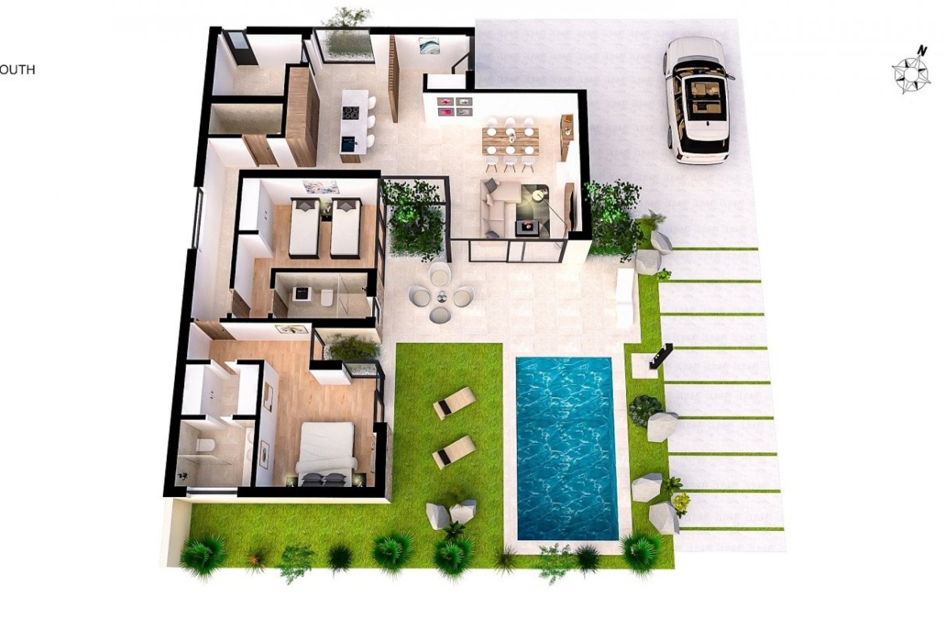 Nieuwbouw Woningen - Villa -
Baños y Mendigo - Altaona Golf