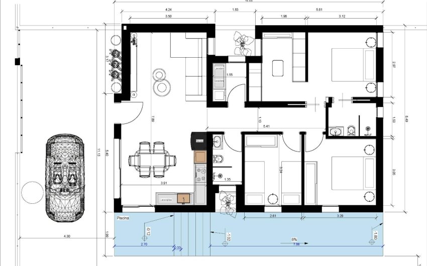 Nieuwbouw Woningen - Villa -
Benijofar - Urb. Monteazul