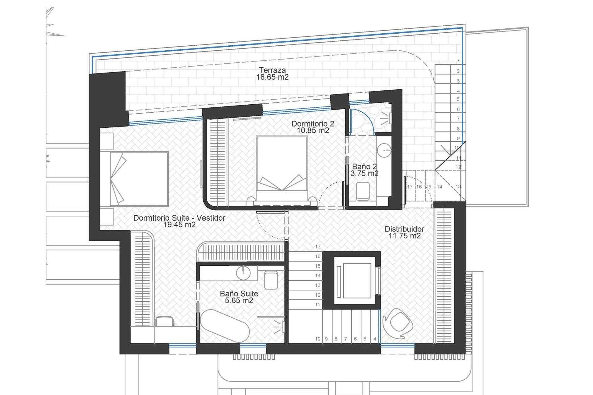 Nieuwbouw Woningen - Villa -
Cabo de Palos - Cala Flores
