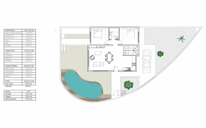 Nieuwbouw Woningen - Villa -
Ciudad Quesada - Golf La Marquesa (Ciudad Quesada)