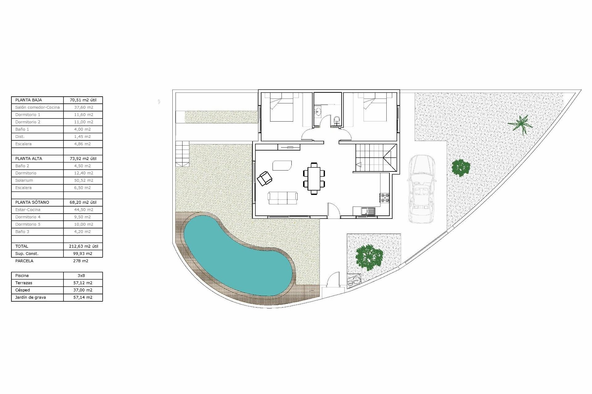 Nieuwbouw Woningen - Villa -
Ciudad Quesada - Golf La Marquesa (Ciudad Quesada)