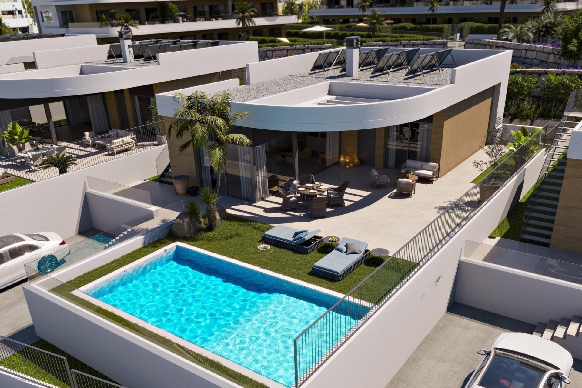 Nieuwbouw Woningen - Villa -
Finestrat - Campana Garden