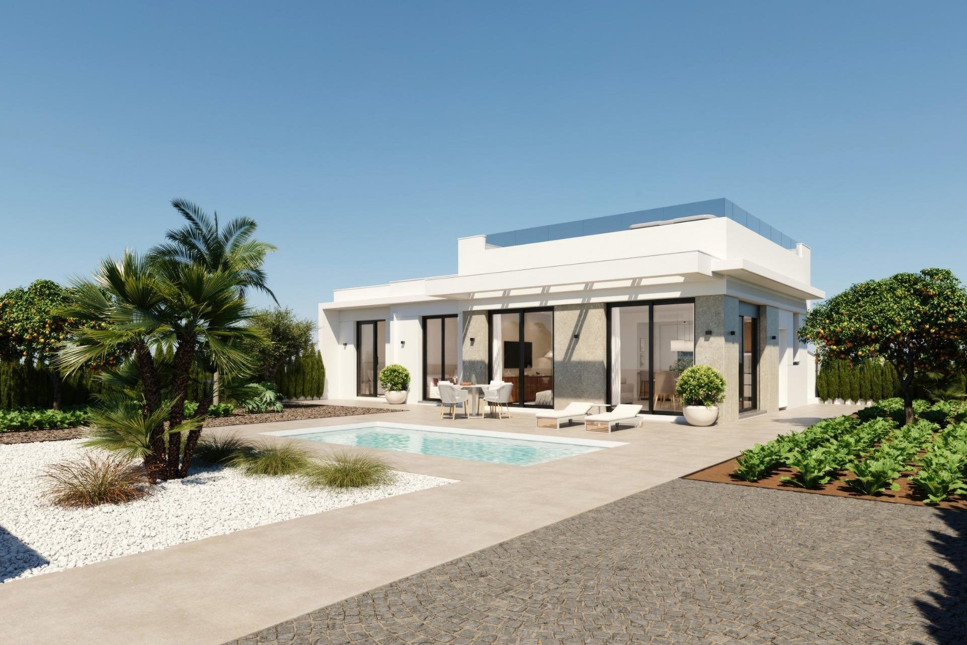 Nieuwbouw Woningen - Villa -
Fuente Álamo - Hacienda Del Álamo Golf