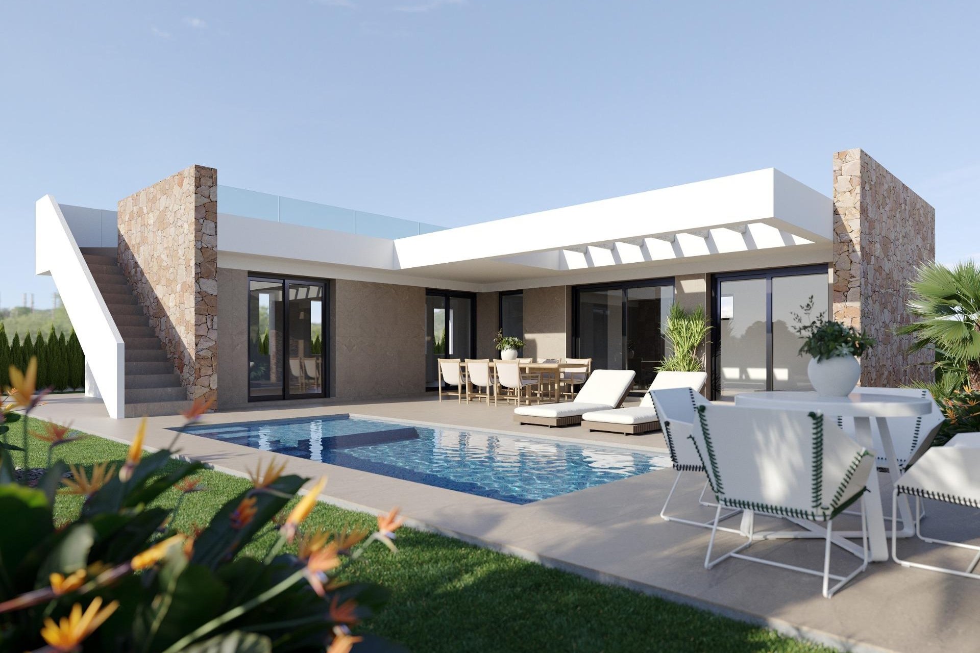 Nieuwbouw Woningen - Villa -
Fuente Álamo - Hacienda del Alamo