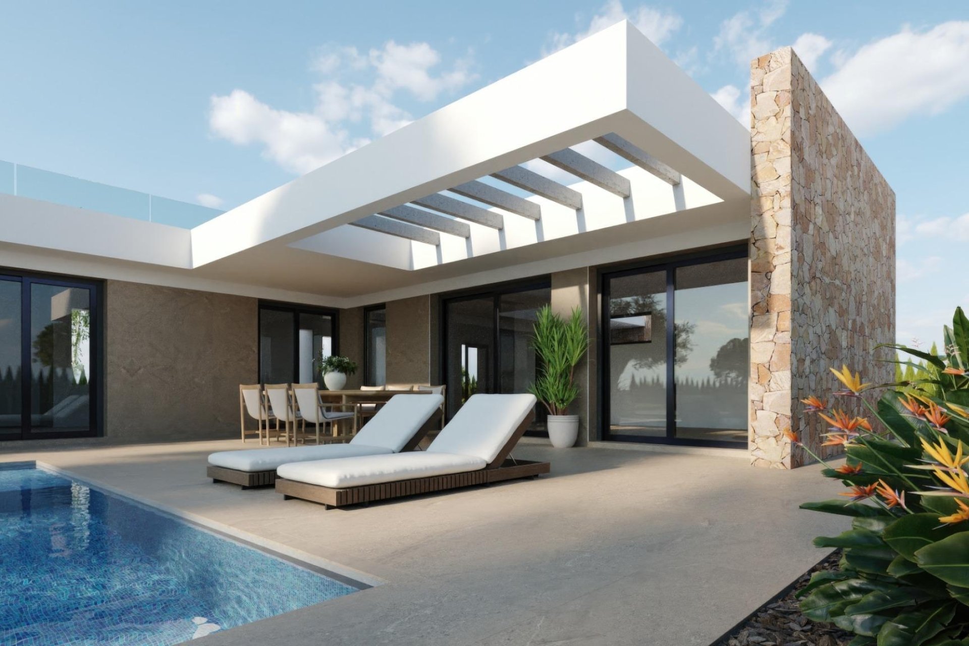 Nieuwbouw Woningen - Villa -
Fuente Álamo - Hacienda del Alamo