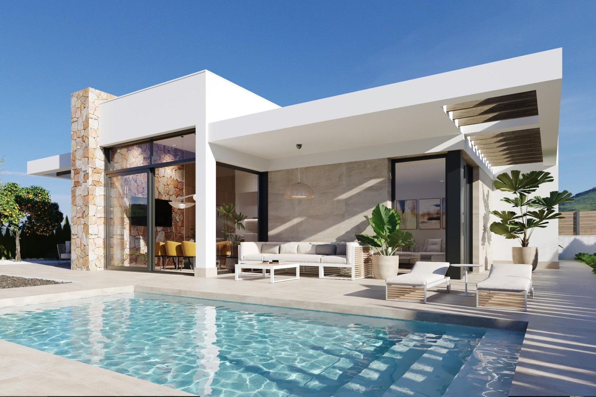 Nieuwbouw Woningen - Villa -
Fuente Álamo - Hacienda del Alamo