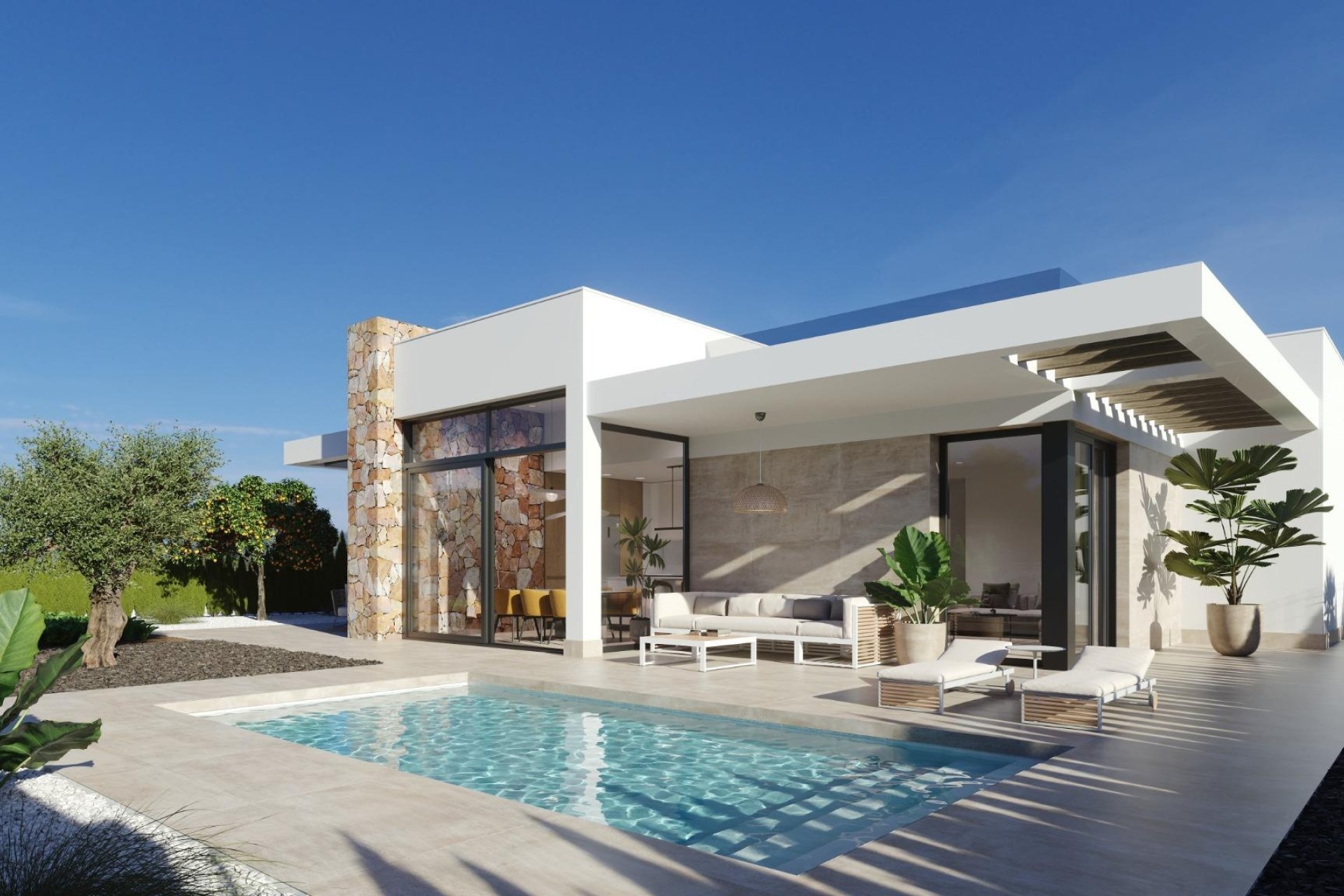 Nieuwbouw Woningen - Villa -
Fuente Álamo - Hacienda del Alamo