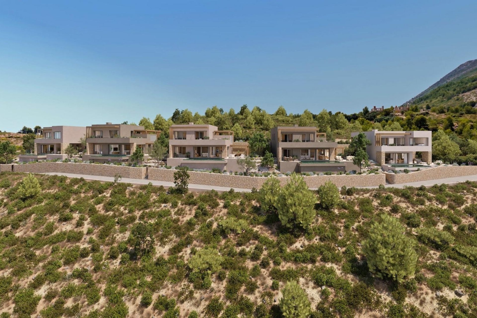 Nieuwbouw Woningen - Villa -
Lliber - Montanya Llarga