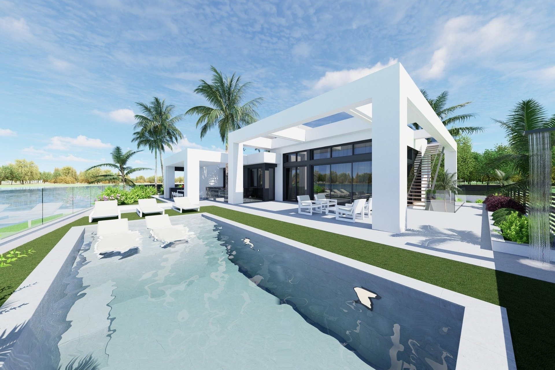 Nieuwbouw Woningen - Villa -
Los Alcazares - Santa Rosalia Lake and Life Resort