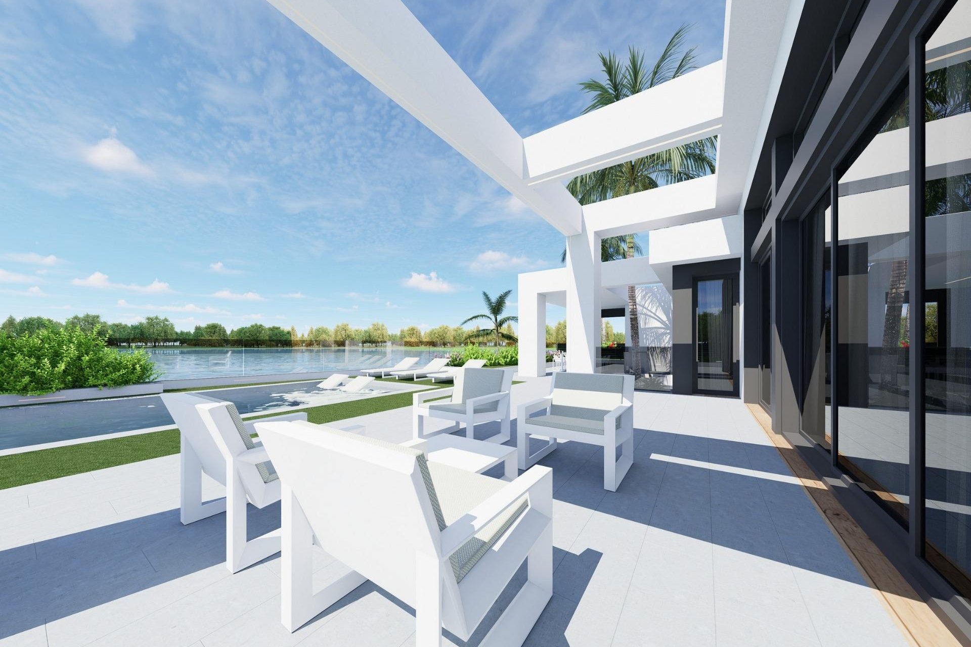 Nieuwbouw Woningen - Villa -
Los Alcazares - Santa Rosalia Lake and Life Resort