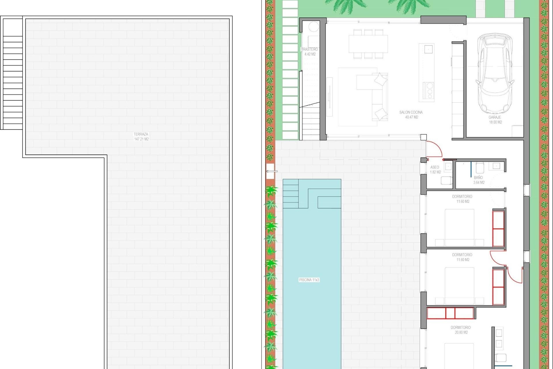 Nieuwbouw Woningen - Villa -
Los Alcazares - Serena Golf