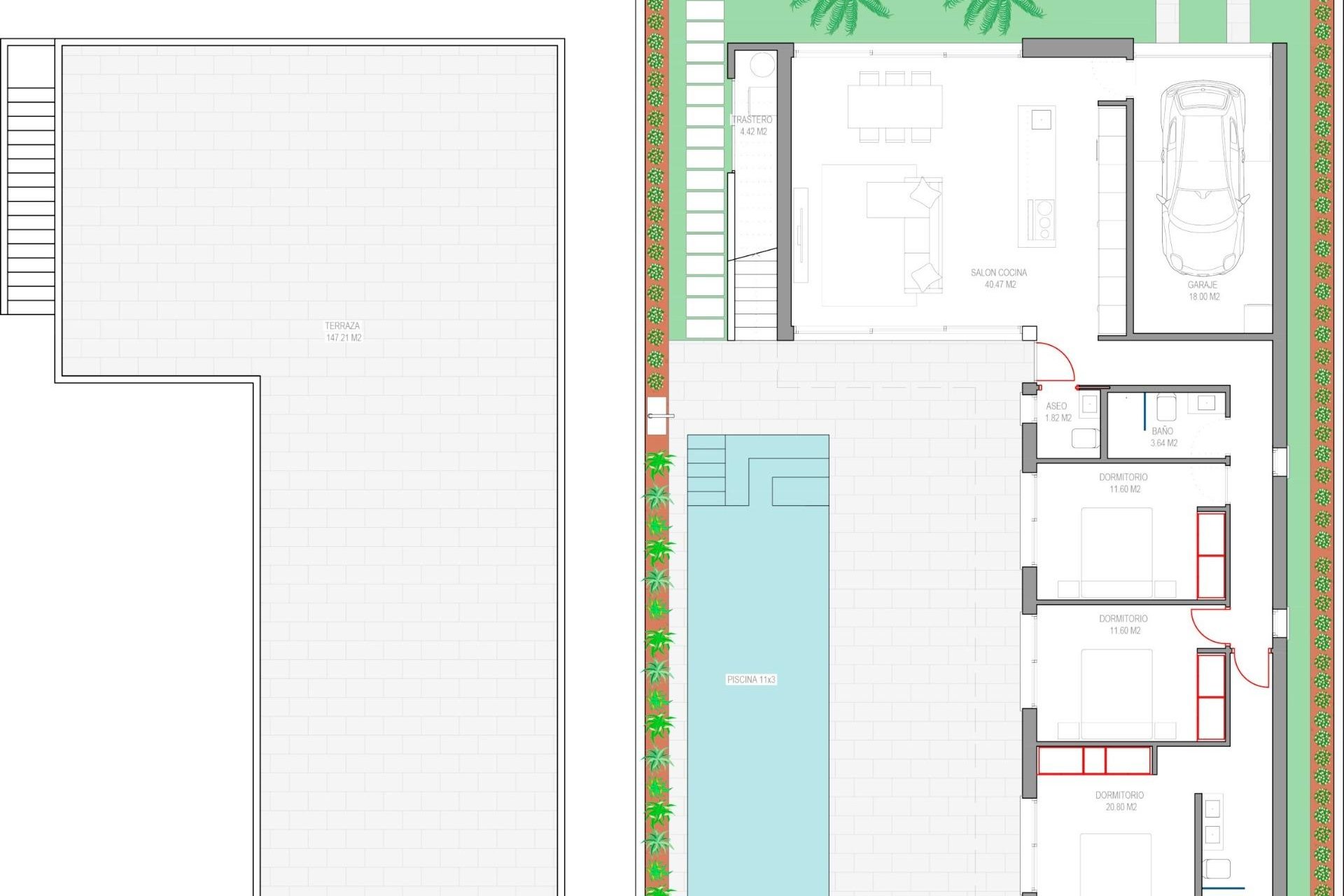 Nieuwbouw Woningen - Villa -
Los Alcazares - Serena Golf