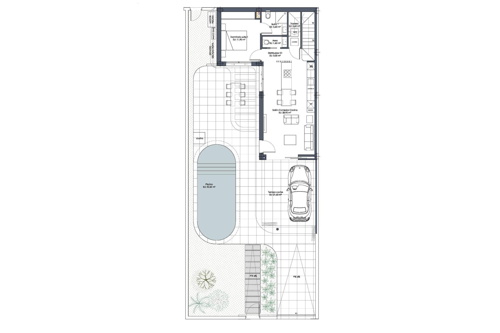 Nieuwbouw Woningen - Villa -
Los Alcazares - Serena Golf