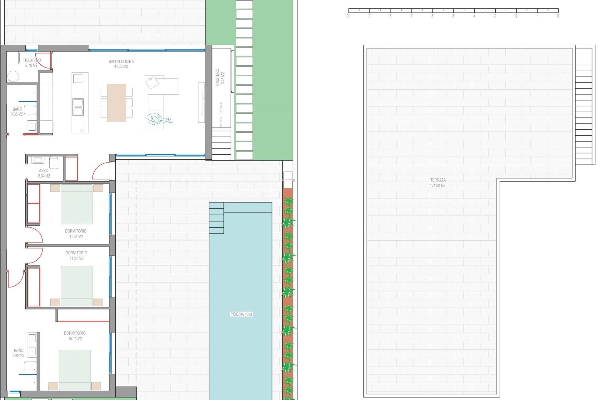 Nieuwbouw Woningen - Villa -
Los Alcazares - Serena Golf