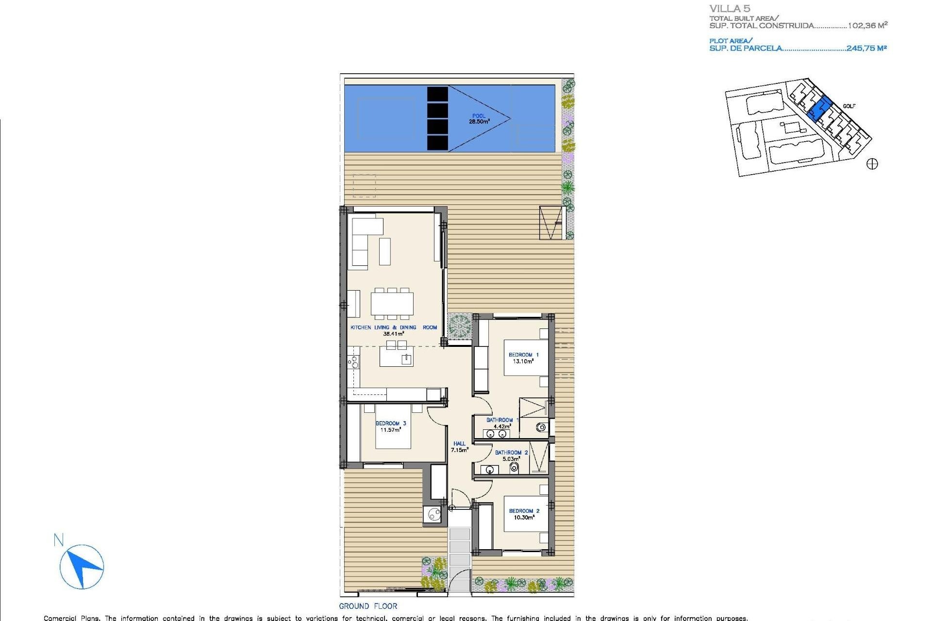 Nieuwbouw Woningen - Villa -
Los Alcazares - Serena Golf