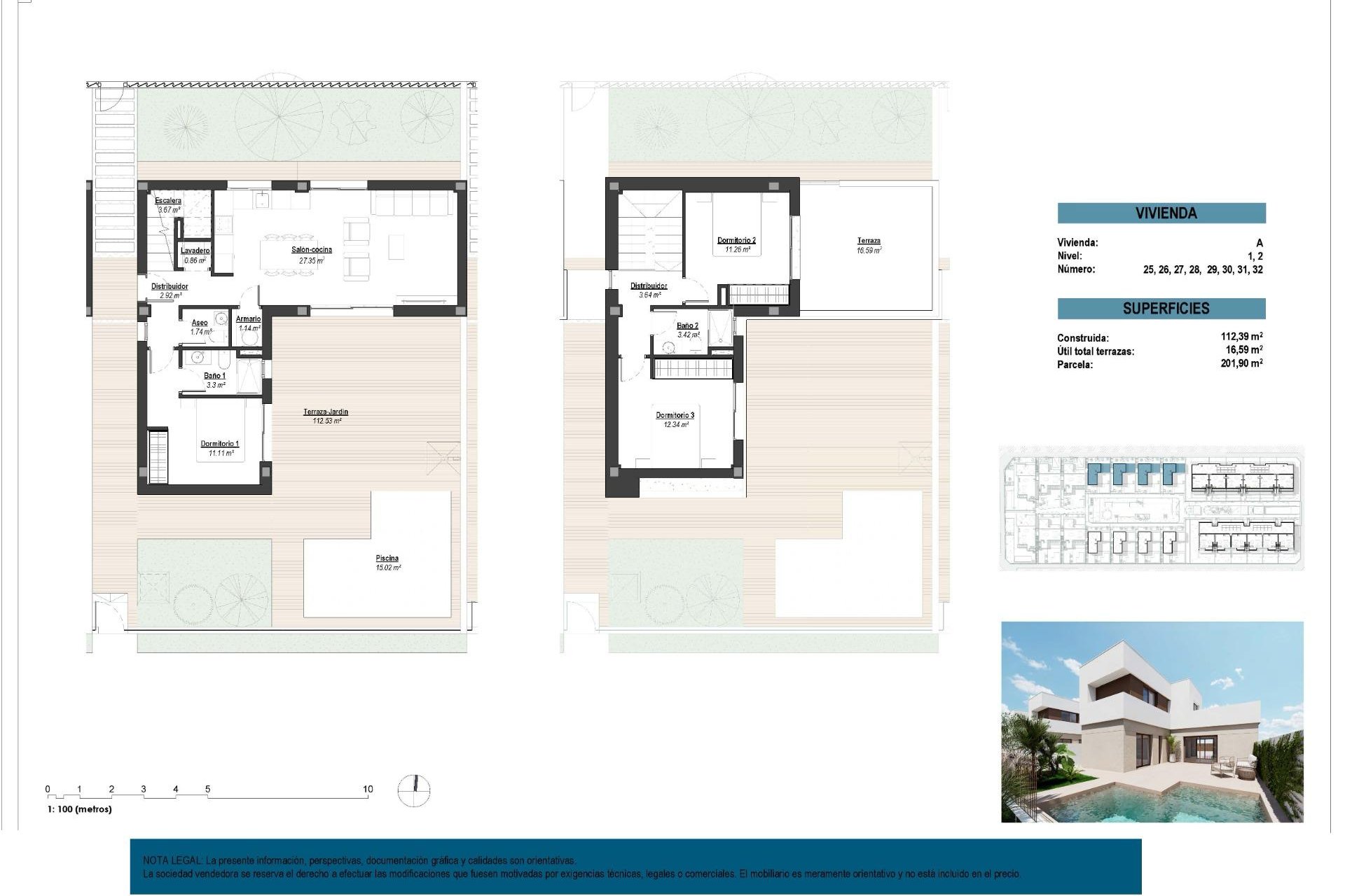 Nieuwbouw Woningen - Villa -
Los Alcazares - Serena Golf