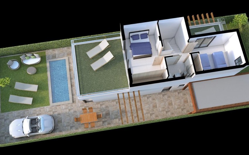 Nieuwbouw Woningen - Villa -
Los Alcazares - Torre del Rame