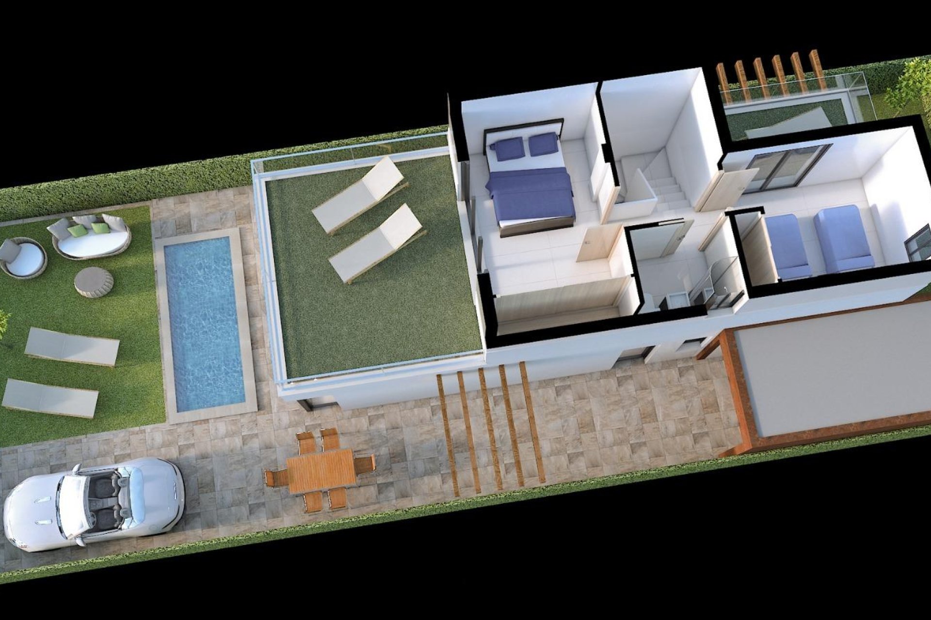 Nieuwbouw Woningen - Villa -
Los Alcazares - Torre del Rame