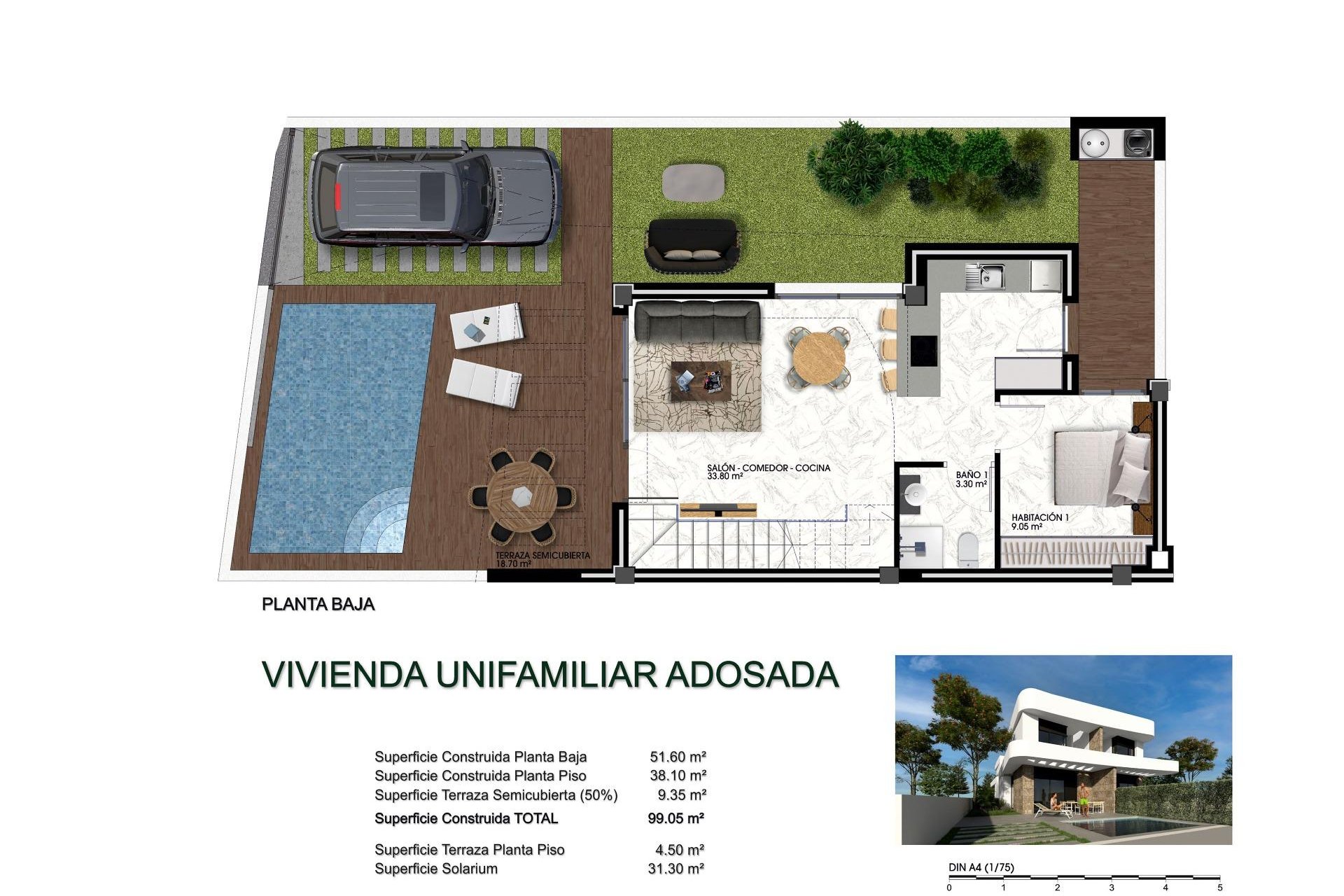 Nieuwbouw Woningen - Villa -
Los Montesinos - La Herrada