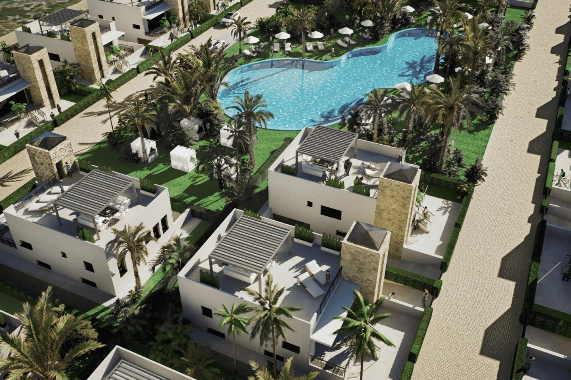 Nieuwbouw Woningen - Villa -
Mazarron - Camposol Golf