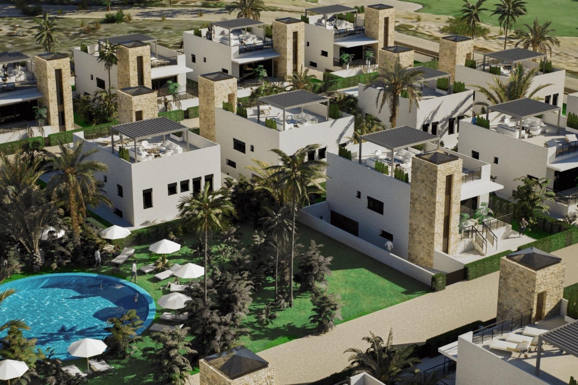 Nieuwbouw Woningen - Villa -
Mazarron - Camposol Golf